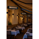 1500 Watt Electric Indoor/ Outdoor Heater with Carbon Fiber Heating Element Remote  Control Wall mounted / Tripod Stand